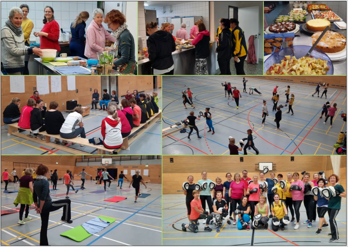 Fitness Lehrgang Collage